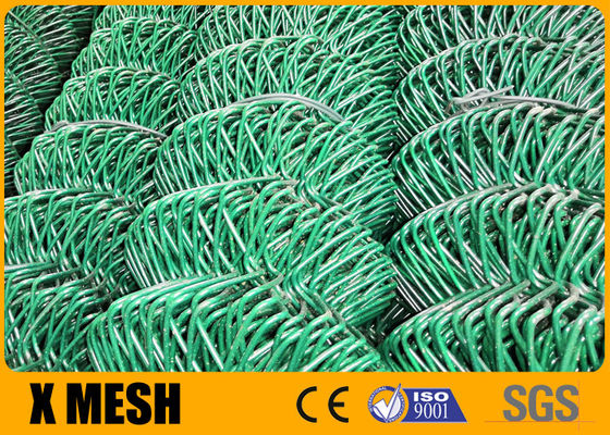 اقتصادية خضراء PVC سلسلة ربط شبكة المبارزة ASTM F668