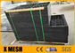 4 مم سلك 3 م عرض مكافحة تسلق شبكة السياج PVC المغلفة RAL 9005