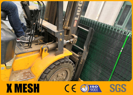 X MESH 2x3m سياج شبكي معدني RAL 6005 سياج شبكي معدني ODM