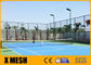 3.0mm المجلفن PVC المغلفة سلسلة الأسلاك المبارزة لوحات على ملعب التنس