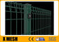 PVC المغلفة أو المجلفن Rolltop Weld BRC لوحة شبكة سياج 2.4 متر عالية