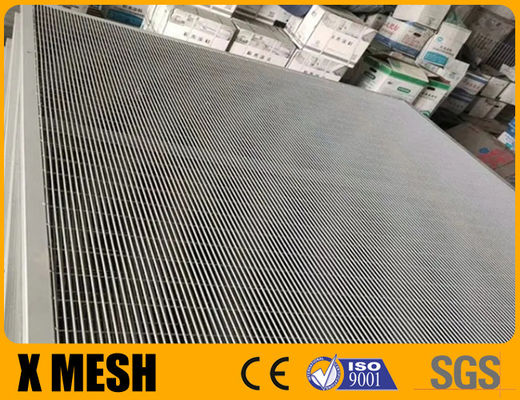 80mm X 100mm مربع عمود مكافحة التسلق شبكة السياج اللون الأخضر للمجال التجاري