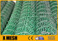 لفة من الفينيل الأخضر سلسلة ربط السور ASTM F668